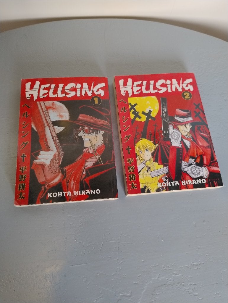 Hellsing manga deel 1 en 2, Boeken, Strips | Comics, Zo goed als nieuw, Meerdere comics, Japan (Manga), Verzenden