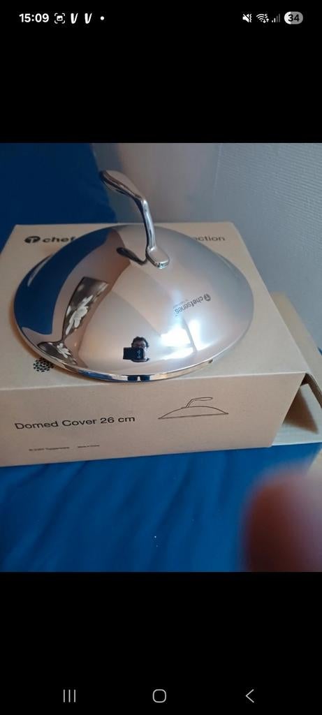 Nieuwe Tupperware Chef Series Deksel 26 cm, Ophalen of Verzenden, Nieuw, Overige typen