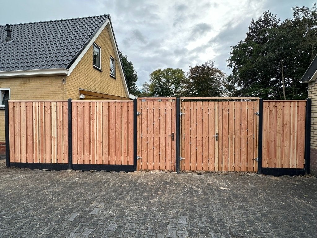 Hout-beton schuttingen, Gratis offerte!, Ophalen, 1 tot 2 meter, Niet van toepassing, Minder dan 3 meter