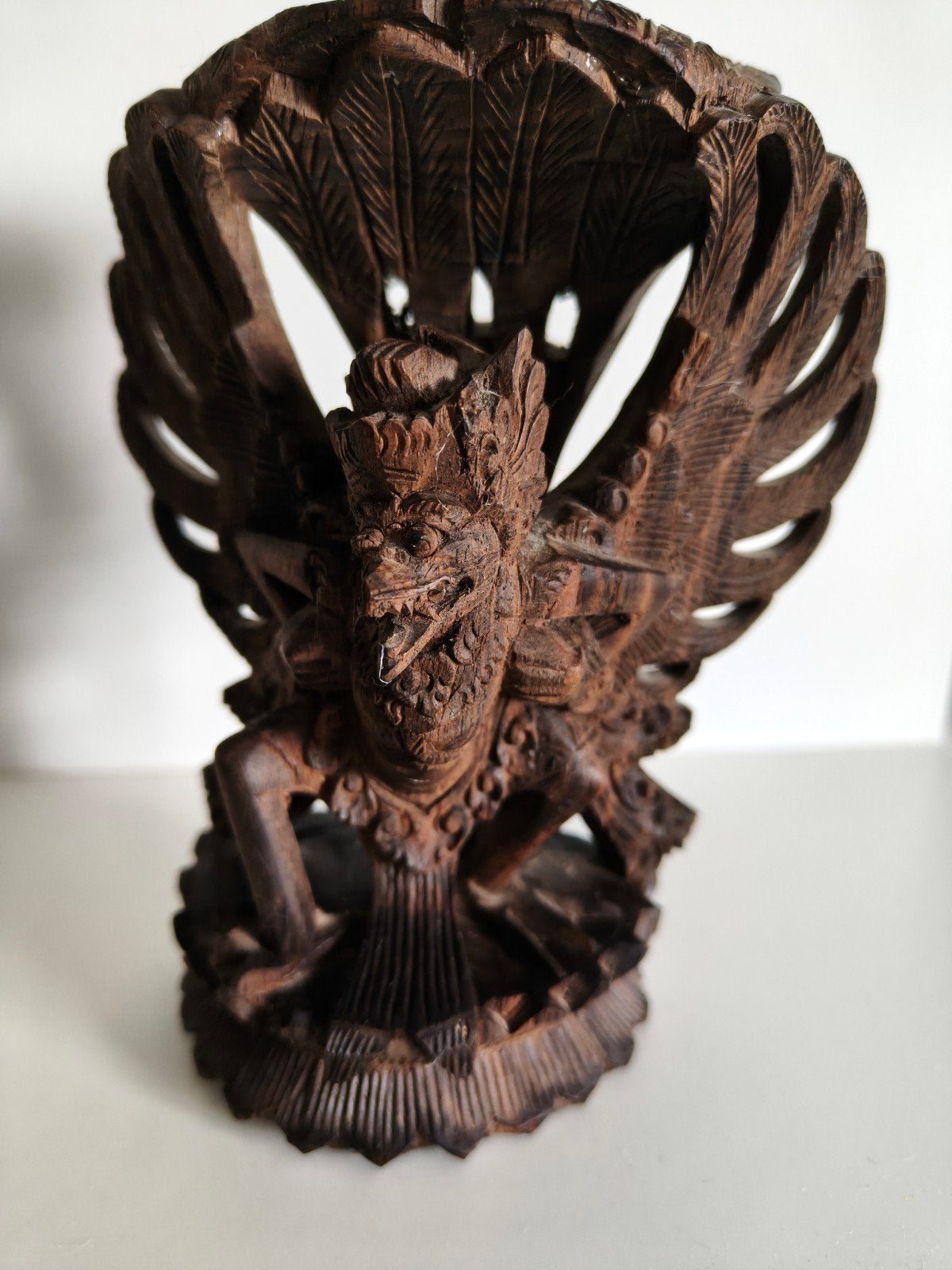 Prachtig Vintage Balinees Houtsnijwerk - Garuda, Antiek en Kunst, Kunst | Beelden en Houtsnijwerken, Houtsnijwerk, Minder dan 20 cm