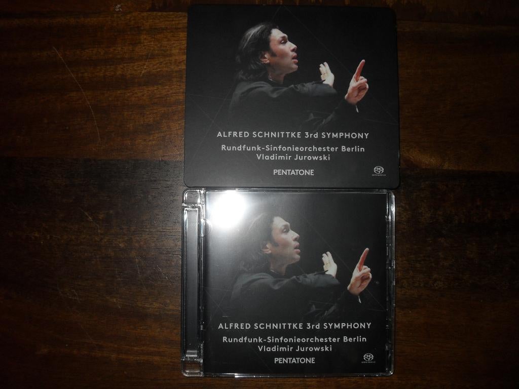 CD ALFRED SCHNITTKE-SYMFONIE No.3., Ophalen of Verzenden, Modernisme tot heden, Zo goed als nieuw, Orkest of Ballet
