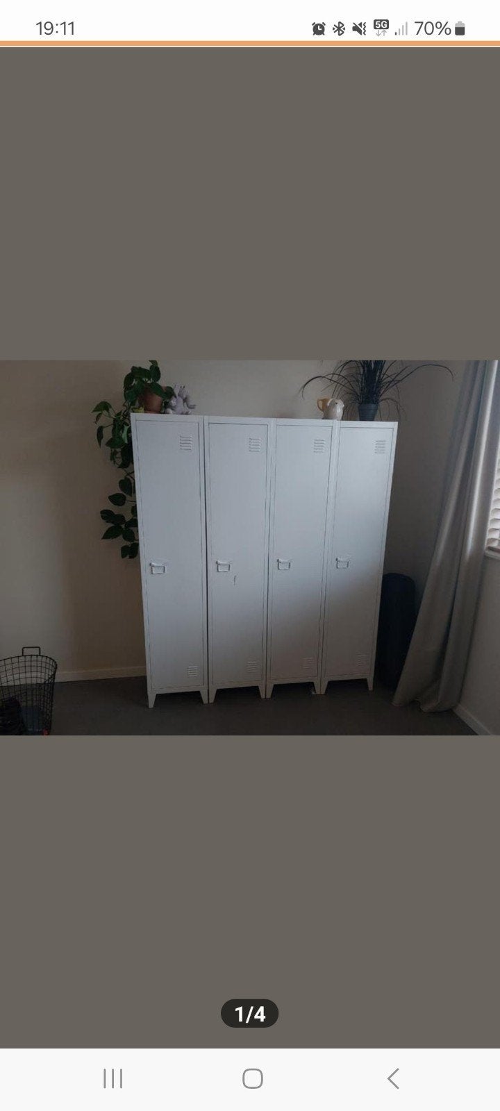 4 Kwantum Leipzig lockerkasten, Ophalen, Gebruikt, Industrieel, Modern