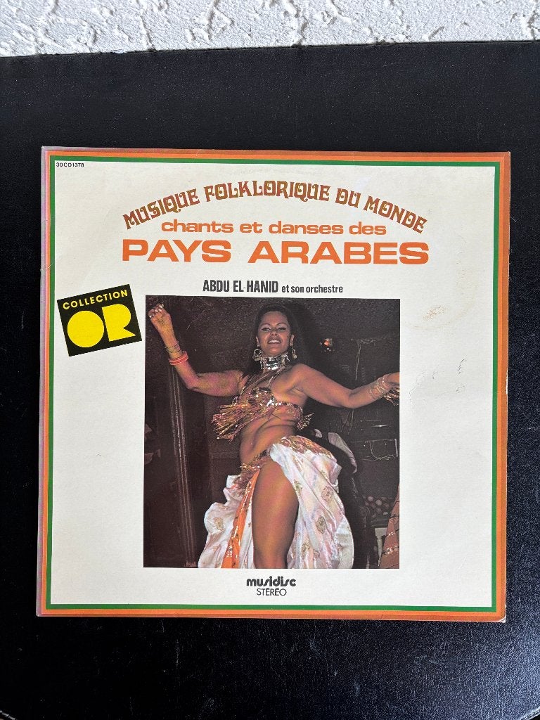 Abdu-El-Hanid Et Orchestre - Chants Danses Des Pays Arabes, LP, Gebruikt, Ophalen of Verzenden, 12 inch