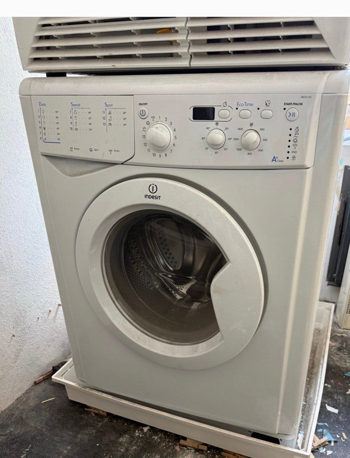 Indesit Wasmachine en Zannusi Wasdroger - Werken uitstekend, Ophalen, Gebruikt