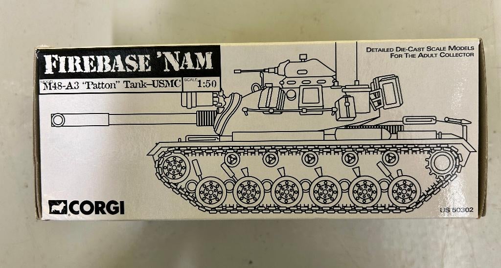 CORGI . FIREBASE ‘NAM’. M48, Ophalen of Verzenden, Nieuw