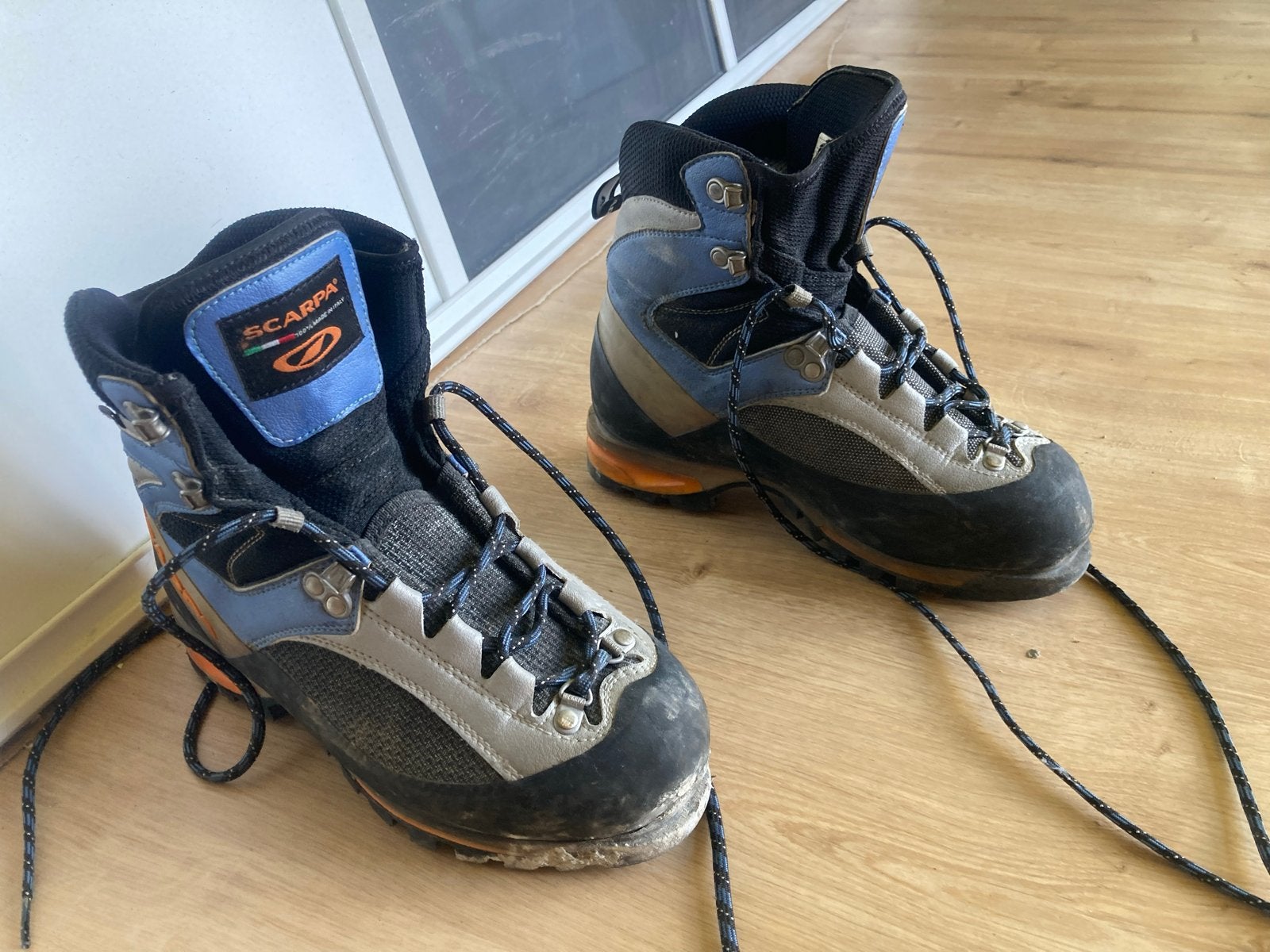 Scarpa steigijzer vaste Bergschoenen - Maat 38, Ophalen of Verzenden, Gebruikt, Schoenen
