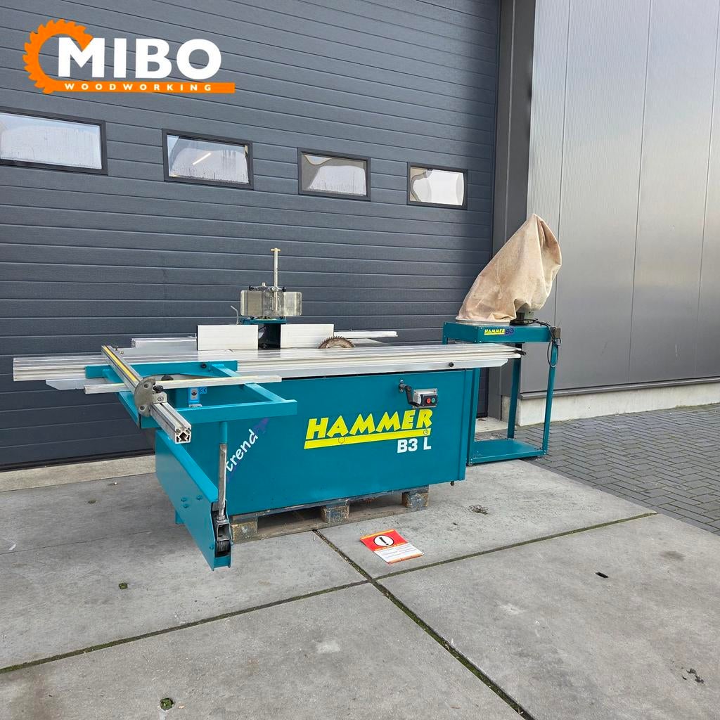 HAMMER Combinatiemachine formaatzaag plus frees ** set, Hammer felder robland scm combinatiemachine, 70 mm of meer, Overige typen