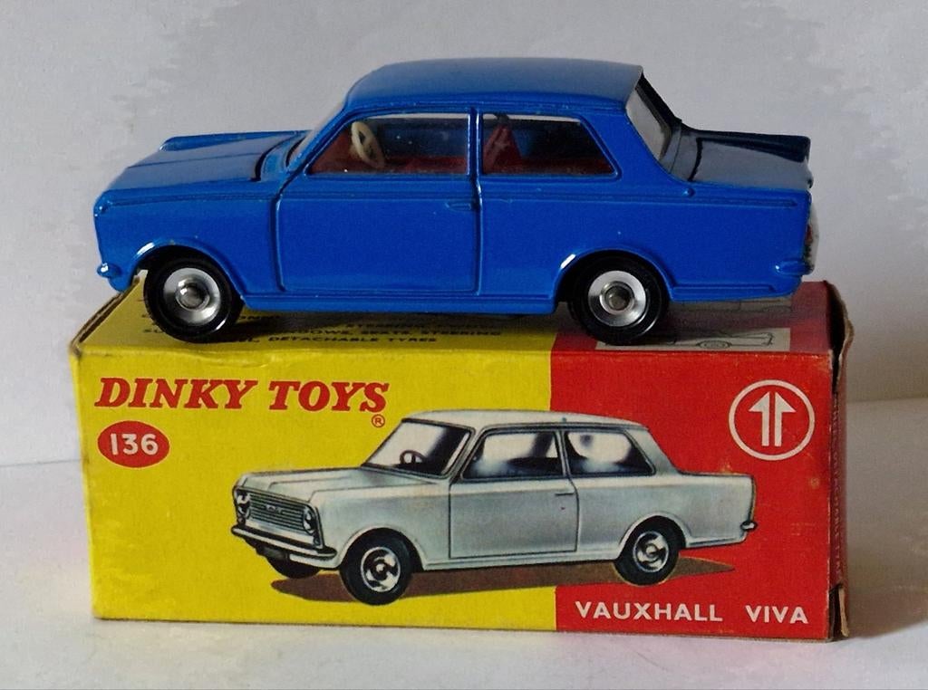 Dinky Toys 136 Vauxhall Viva, Verzenden, Zo goed als nieuw, Auto, Dinky Toys