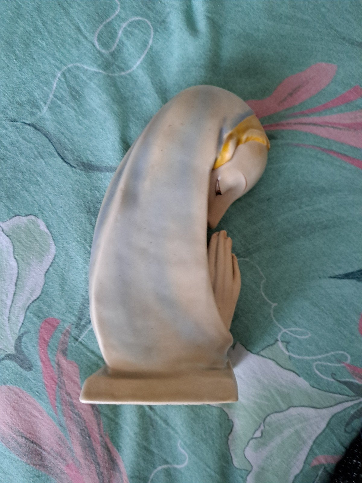 Vintage Maria beeldje - Biddende Maria - 17 cm, Ophalen