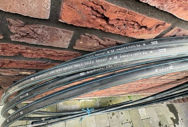 Tyleenslang 25x2 nieuw ook voor drinkwater ruim 16,5 meter, Ophalen, Zo goed als nieuw, Tuinslang