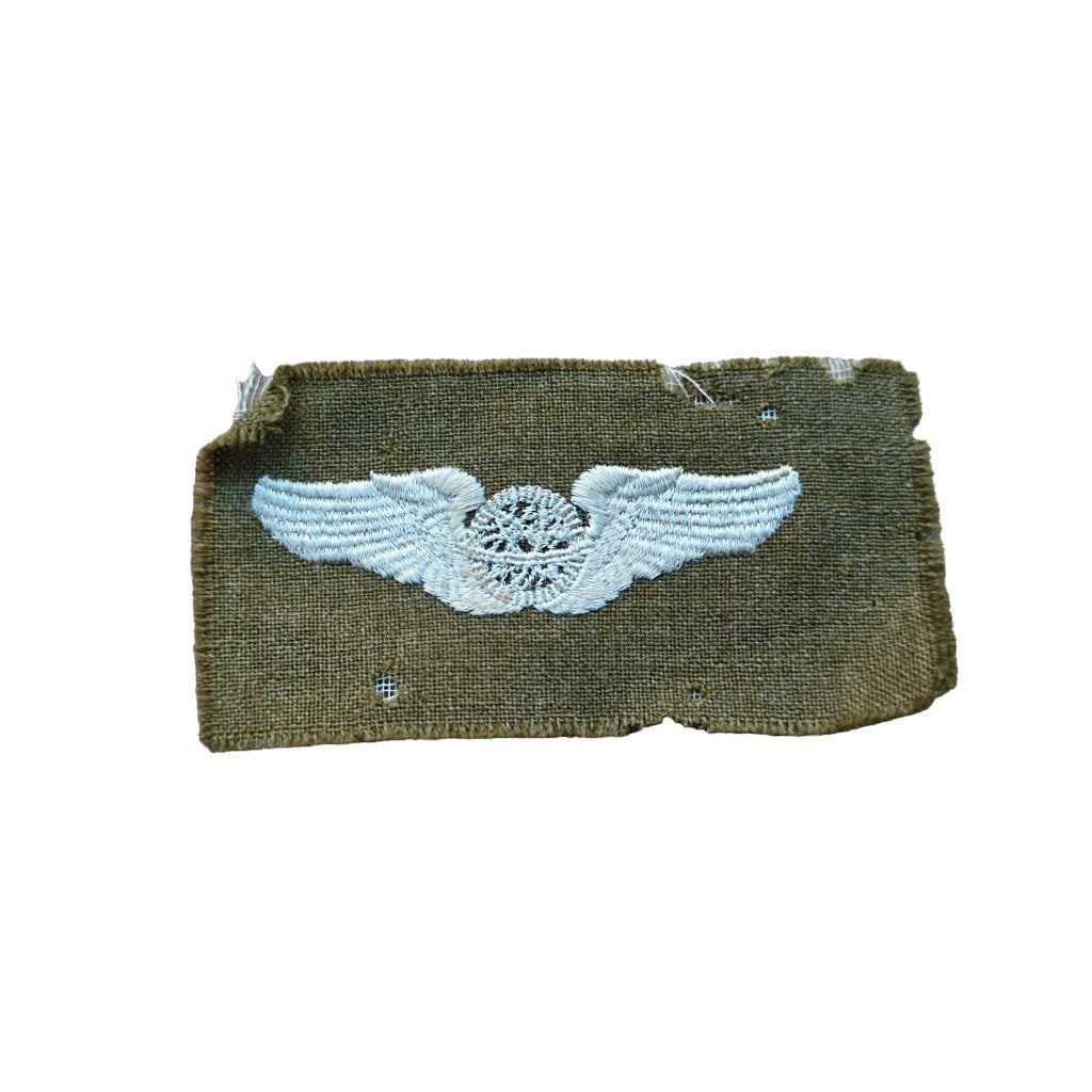 WWII US Navigator Wing Patch, Verzamelen, Militaria | Tweede Wereldoorlog, Ophalen of Verzenden, Amerika, Embleem of Badge