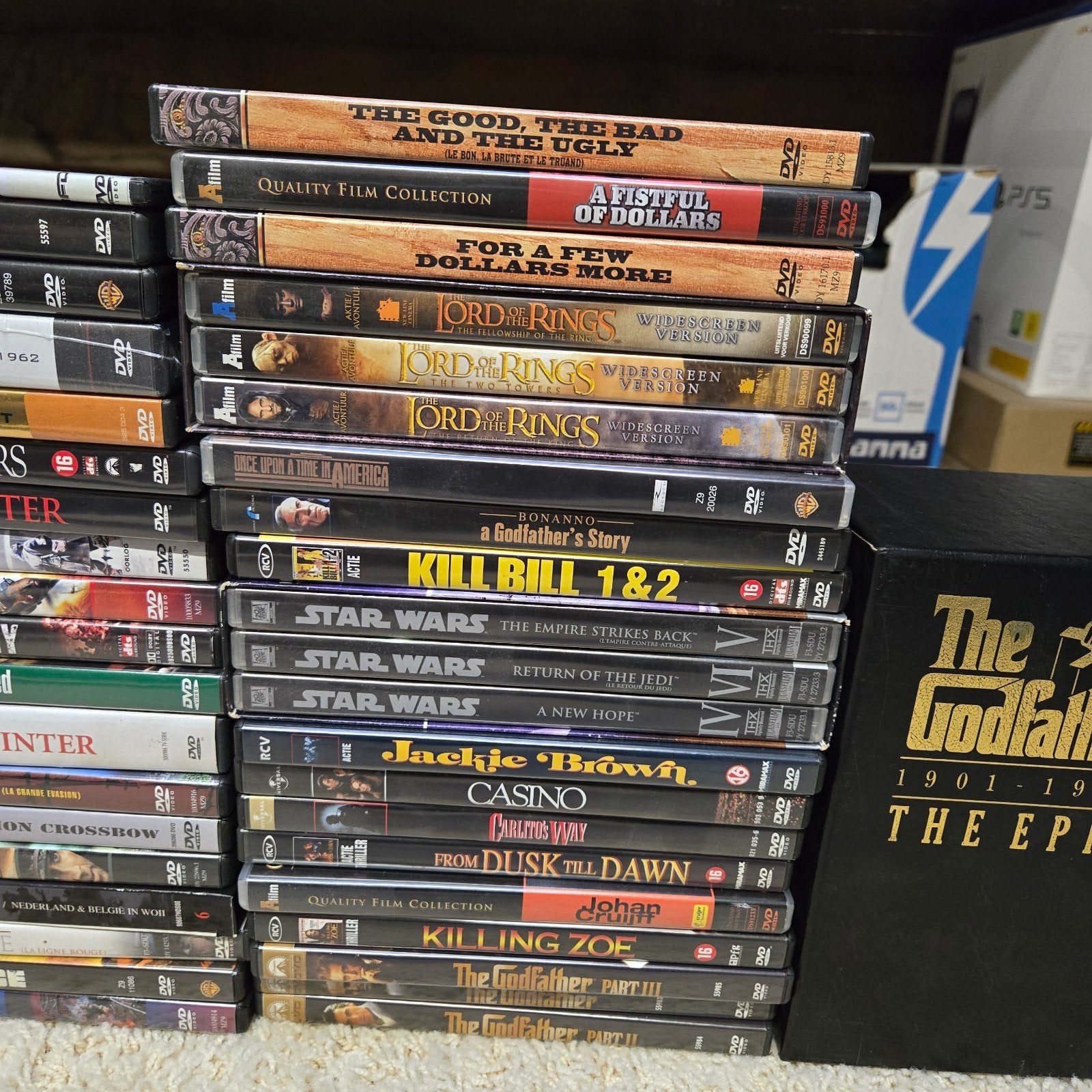 Diverse blue ray en dvd, Alle leeftijden, Ophalen, Gebruikt