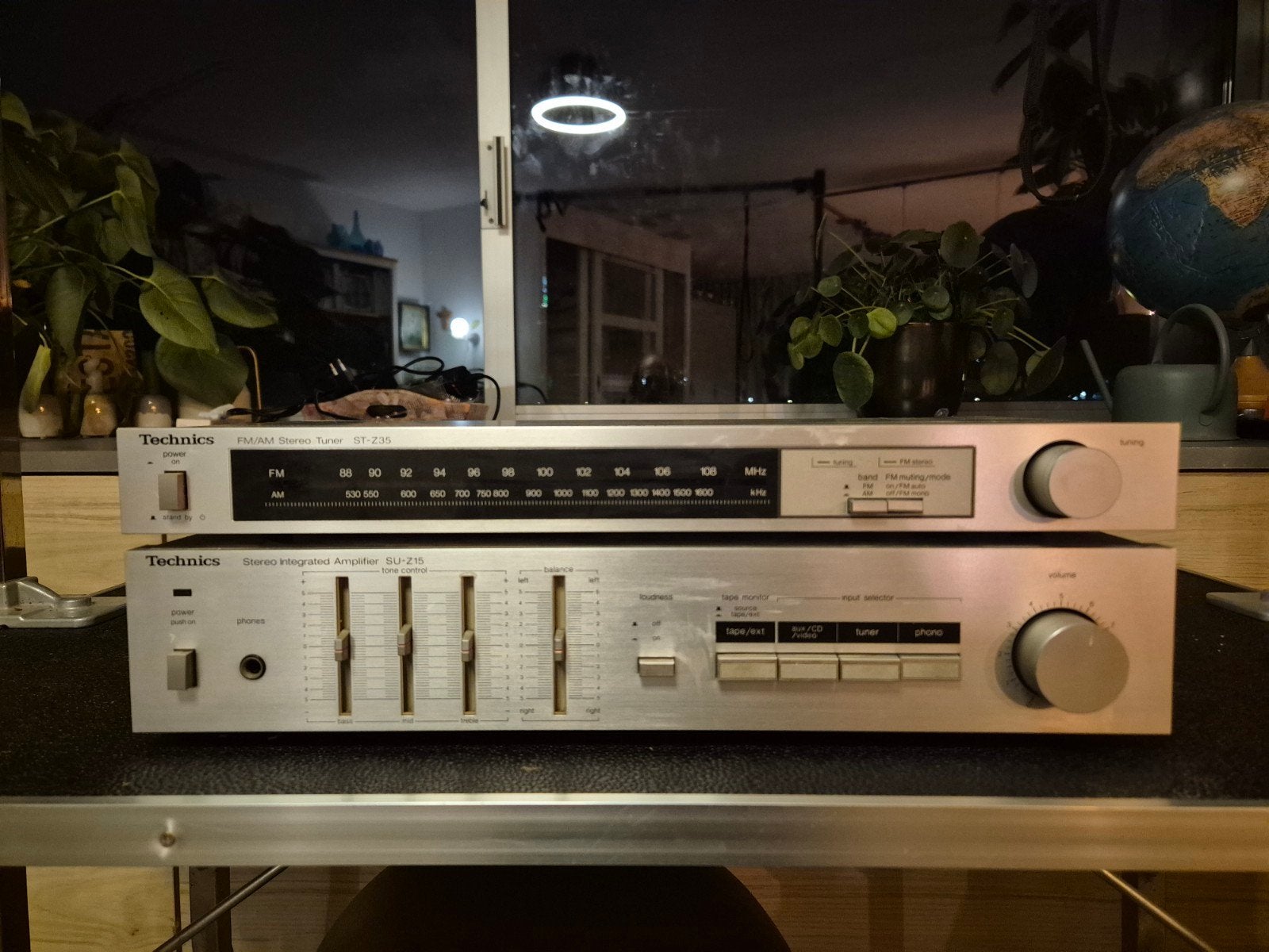 Technics ST-Z35 Tuner & SU-Z15 Versterker, Ophalen, Gebruikt, Tuner of Radio, Losse componenten