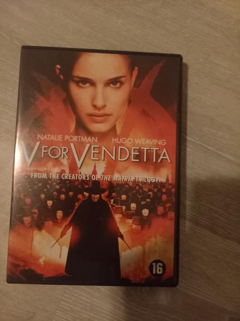 V for Vendetta, dvd, Vanaf 16 jaar, Ophalen, Zo goed als nieuw