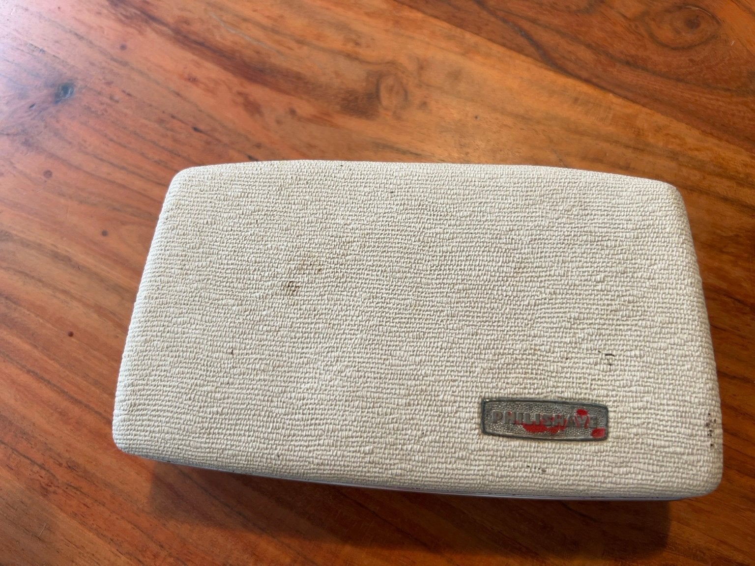 Vintage Philishave elektrisch scheerapparaat, originele etui, Verzamelen, Ophalen of Verzenden, Persoonlijke verzorging