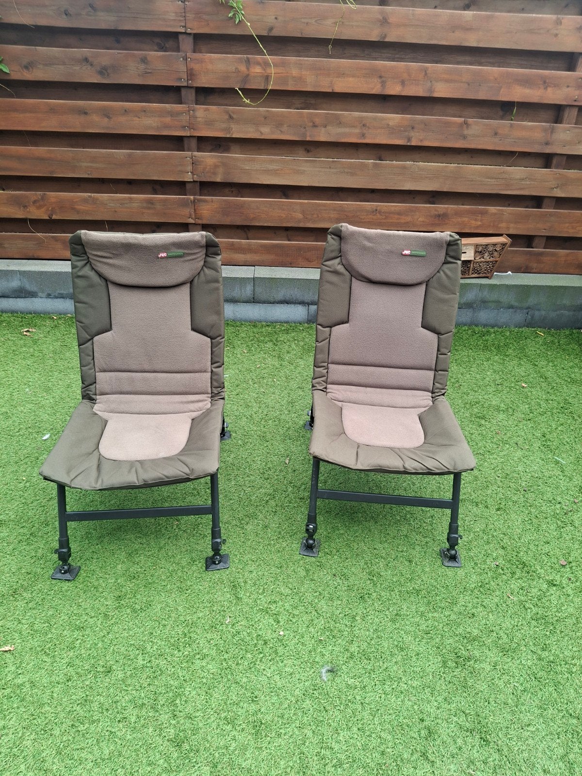 JRC Defender Karper Stoelen met Verstelbare Poten (2 stuks), Ophalen, Zo goed als nieuw, Overige typen
