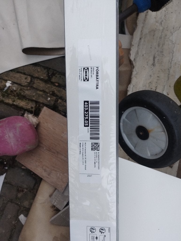 forbattra Ikea keukenplint, Doe-het-zelf en Verbouw, Plinten en Afwerking, Ophalen, Kunststof, Nieuw, 200 tot 250 cm