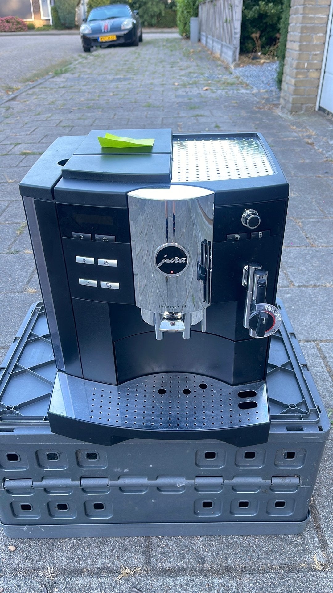Jura S9 otc met error 8, Ophalen, Gemalen koffie, 10 kopjes of meer, Koffiemachine