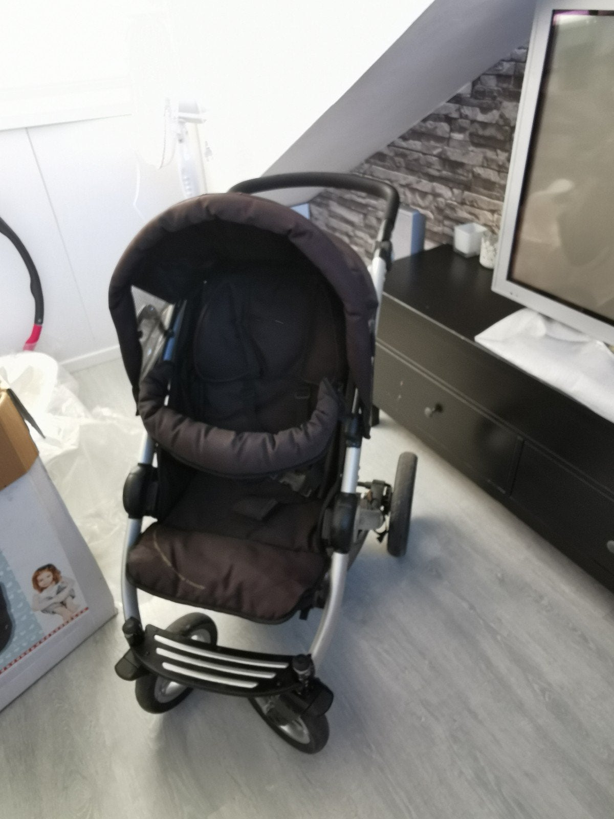 Mutsy transporter kinderwagen, Ophalen