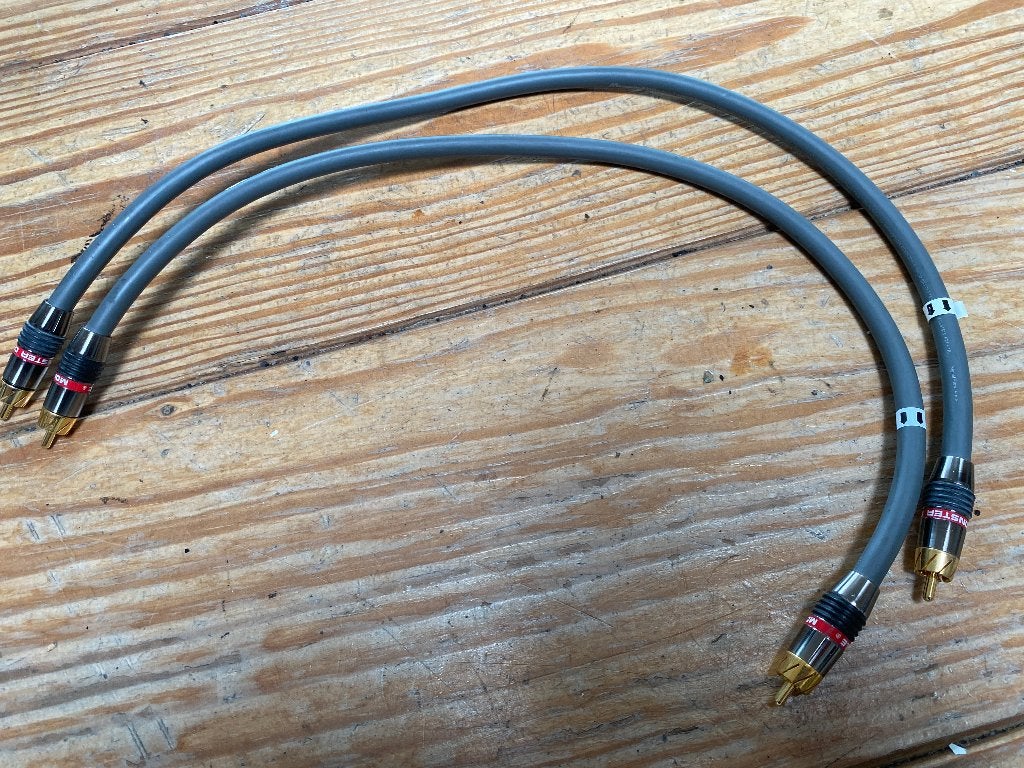 Monster M550i interconnect | 55 cm., Audio, Tv en Foto, Ophalen of Verzenden, Zo goed als nieuw, Minder dan 2 meter, Interlink-kabel