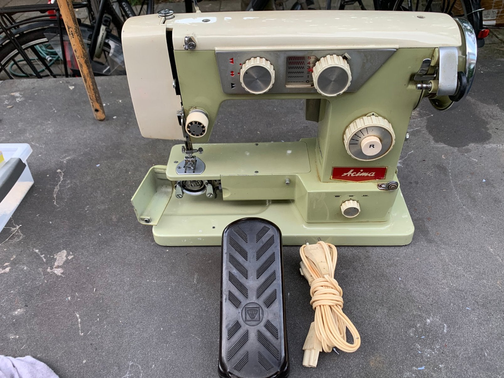 Acima Zig-Zag naaimachine, Ophalen of Verzenden, Gebruikt, Naaimachine, Overige merken