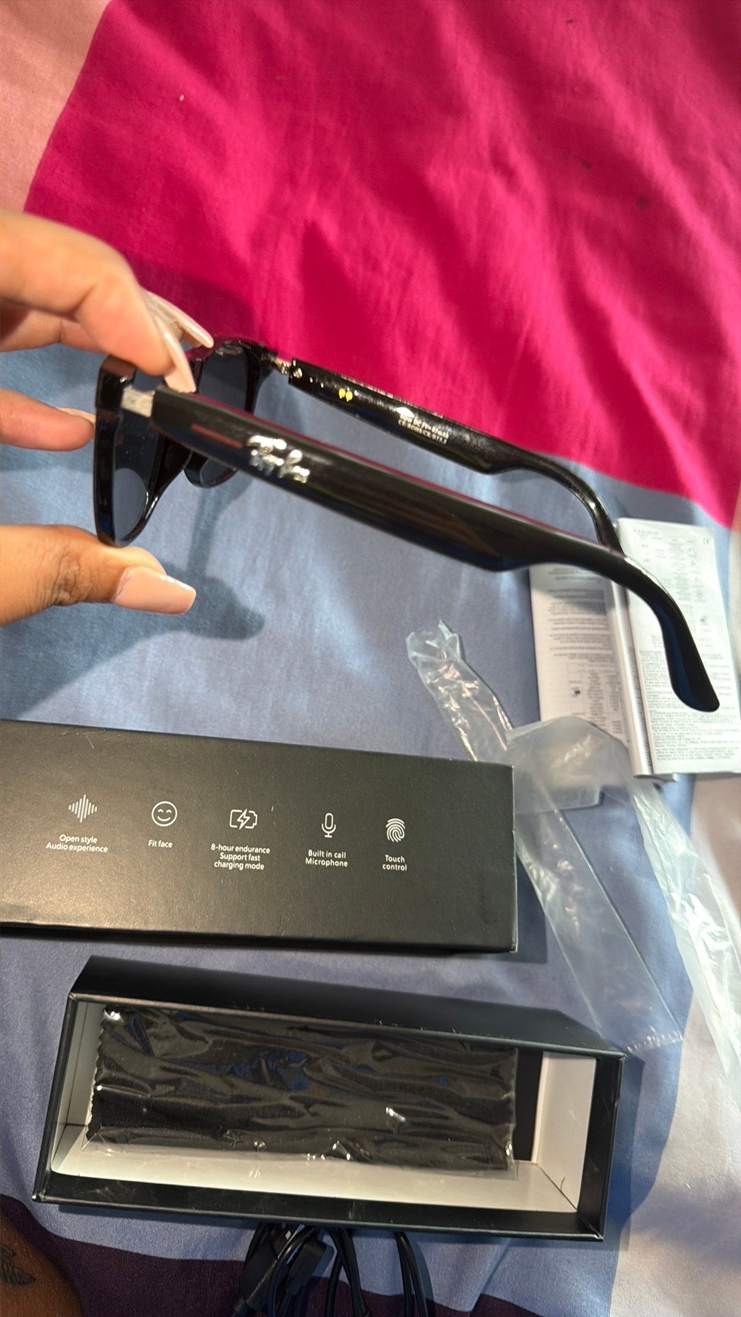 Rayben meta sunglasses, Zonnebril, Zwart, Nieuw, Ophalen of Verzenden