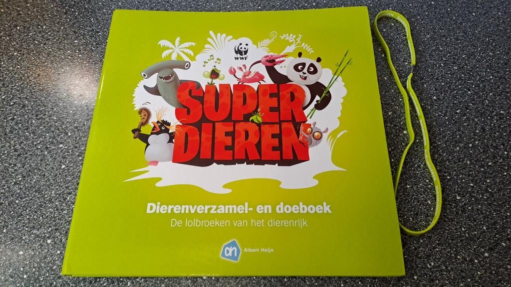 AH WWF Super Dieren verzamel- en doeboek, Verzamelen, Albert Heijn, Onbekend, Ophalen of Verzenden, Onbekend