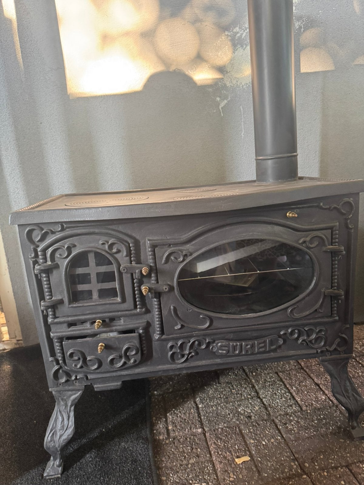 Hout of kool kachel met oven, nieuw!!, Huis en Inrichting, Kachels, Ophalen, Nieuw, Hout, Houtkachel