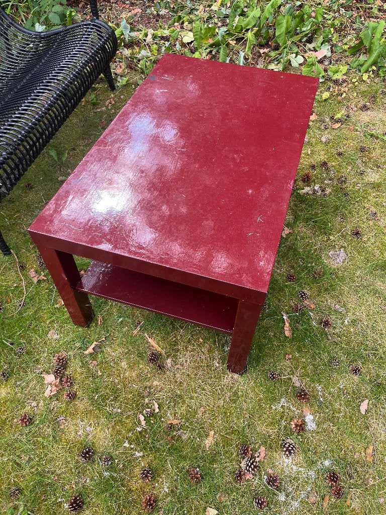 salontafel, Huis en Inrichting, Tafels | Salontafels, Ophalen, 50 – 75, Gebruikt, IKEA