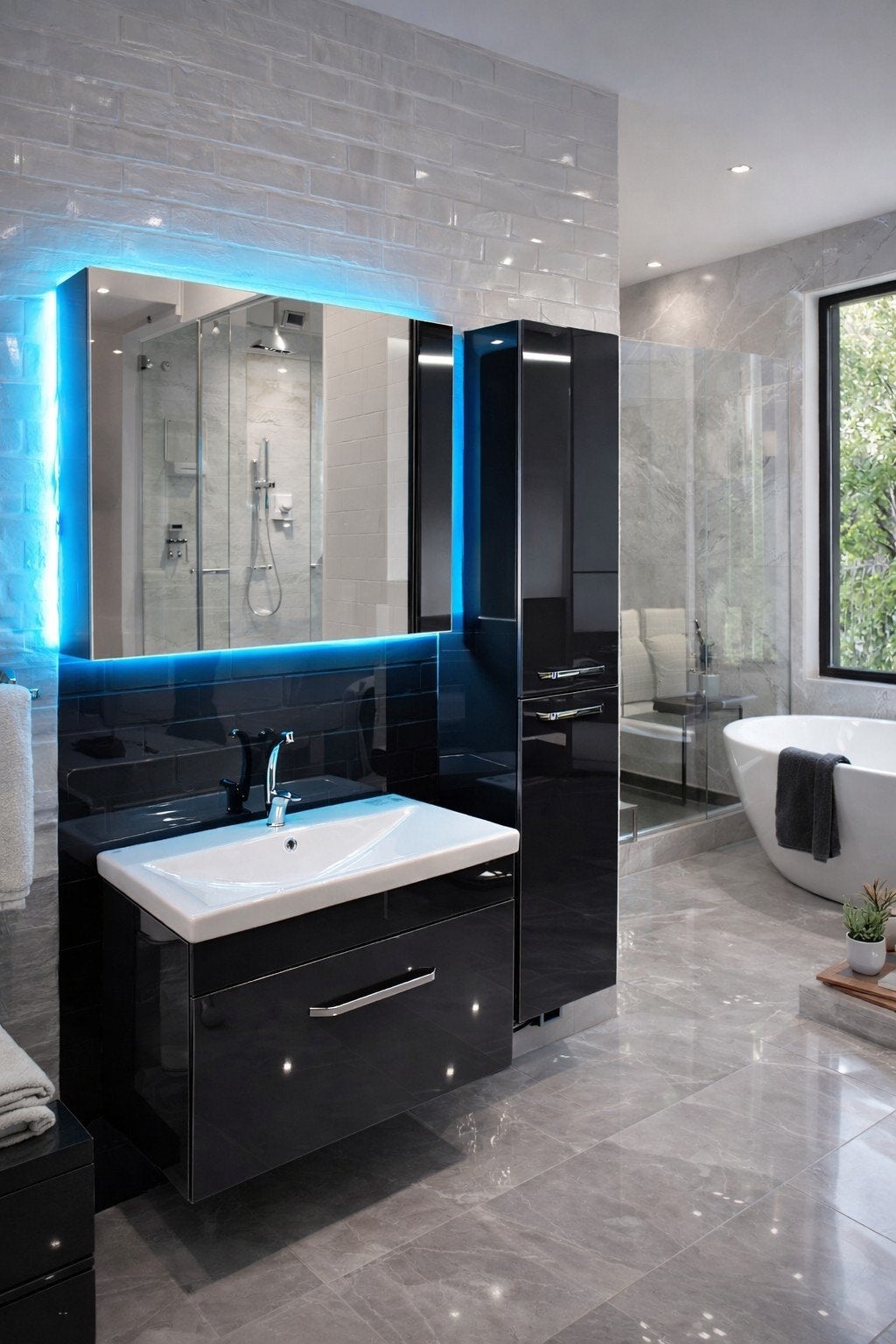 BADKAMER MEUBEL SET, Ophalen