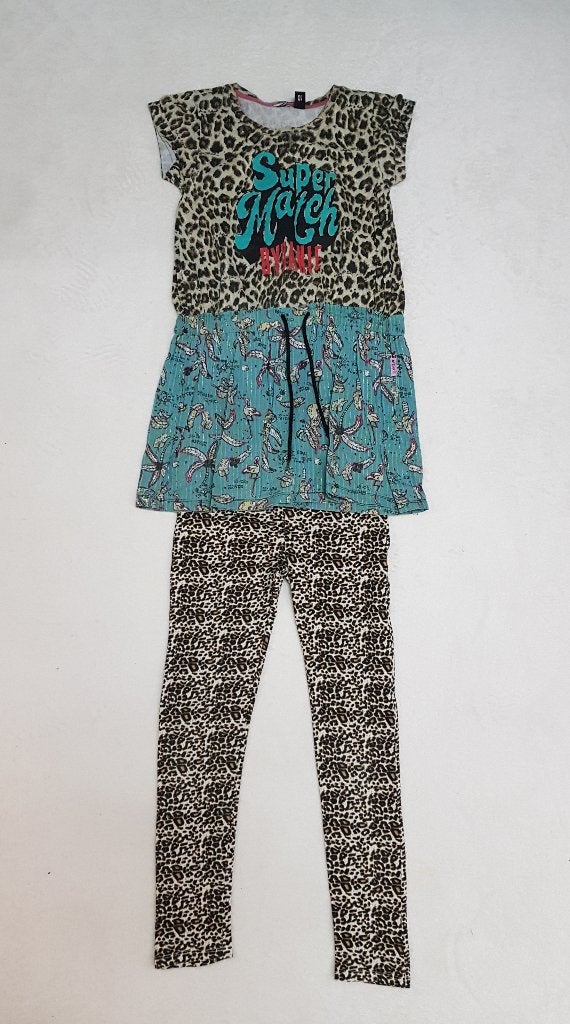 Super leuk setje van VINGINO en de WE maat 134-140., Kinderen en Baby's, Kinderkleding | Maat 134, Zo goed als nieuw, Setje, Vingino