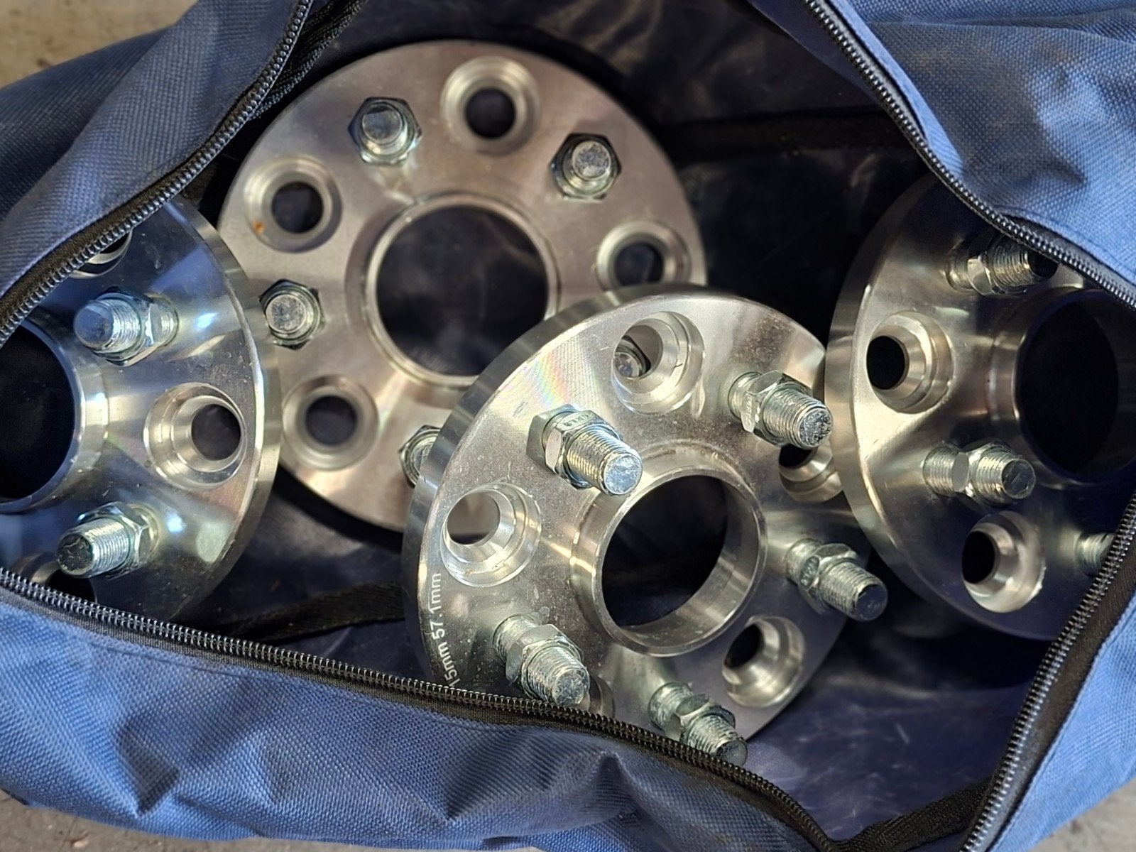 Set van 4 wielspacers 5x112/100 15mm 57.1mm, Onbekend, Nieuw, Ophalen of Verzenden, Onbekend