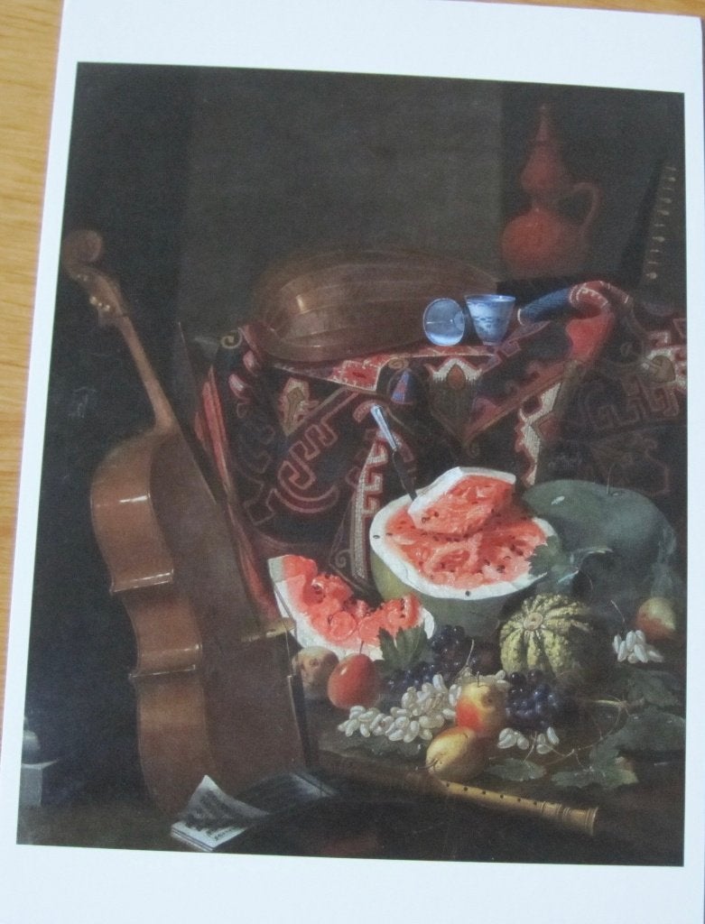 Christofore Munari - Nature morte et instruments de musique, Ophalen of Verzenden, 1980 tot heden, Ongelopen, Overige thema's