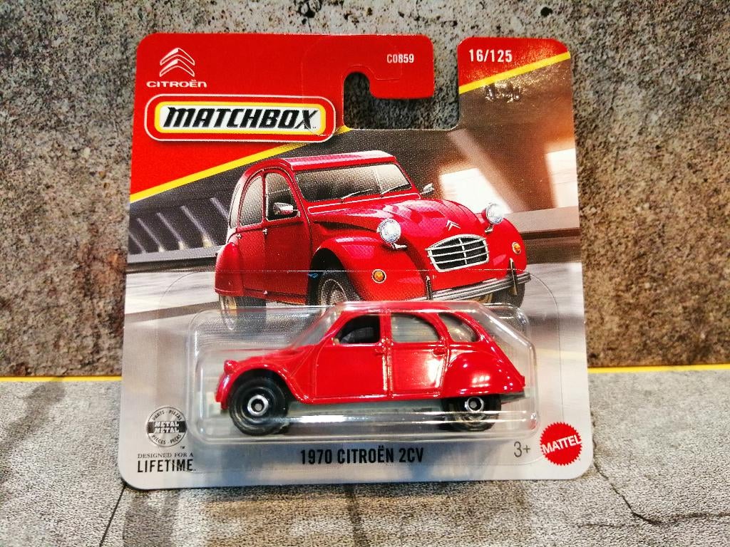 1970 Citroën 2CV van Matchbox, Ophalen, Nieuw, Auto