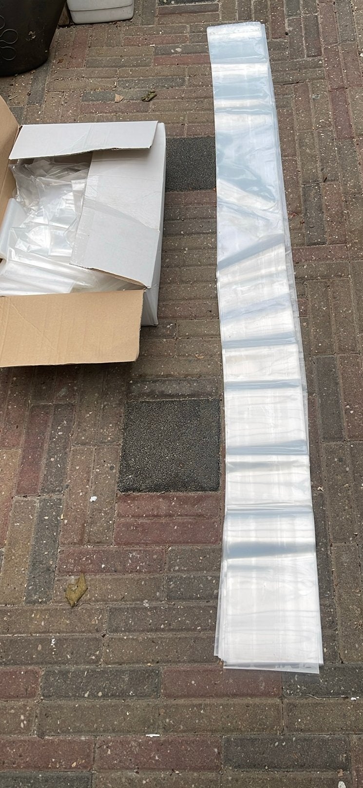 Plastic zakken, Ophalen