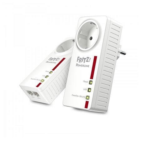 AVM FRITZ!Powerline 1220E Set-1200 Mbps - 2-Pack, Refurbished, Nvt, Nvt, Nvt