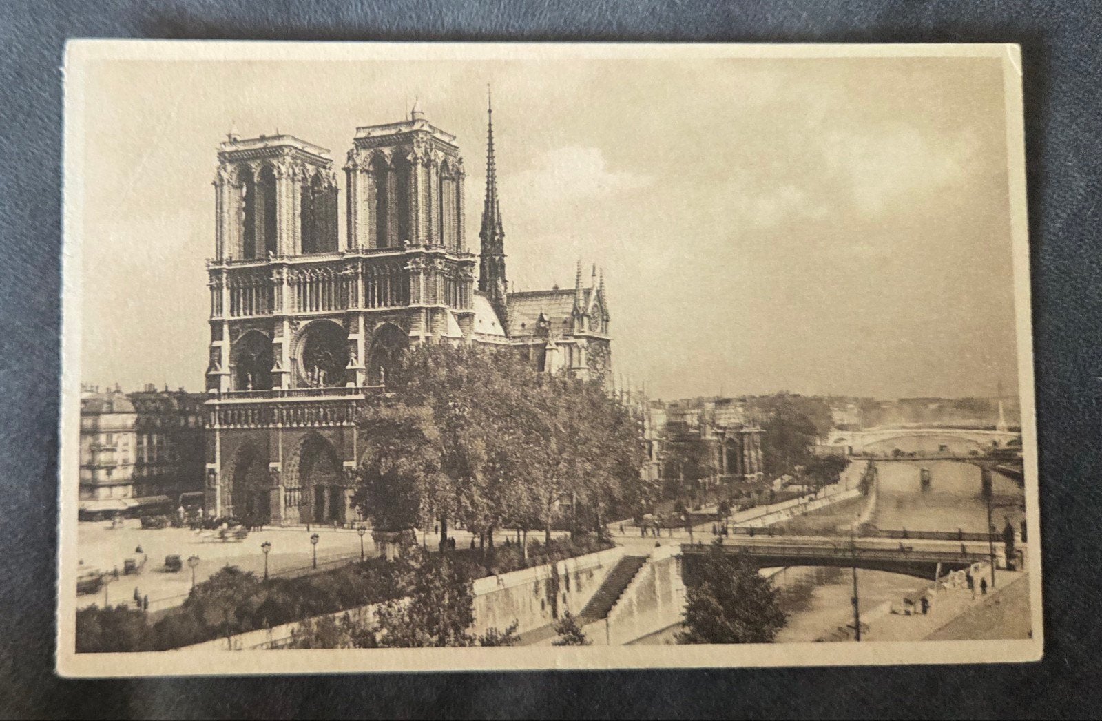 Oude Ansichtkaart Notre-Dame de Paris - Algemeen Zicht, Verzenden, Voor 1920, Ongelopen, Frankrijk