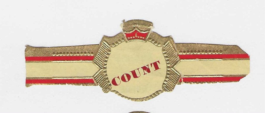 reclamen no 49 - count, Ophalen of Verzenden, Sigarenbandjes