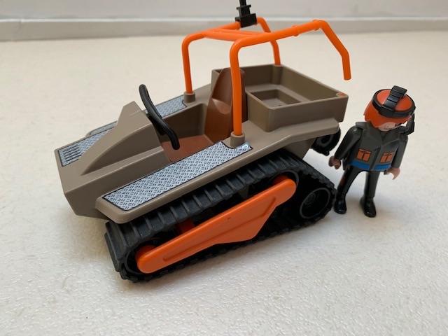 Playmobil 4846 Rupsvoertuig met schattenjager, Ophalen of Verzenden, Gebruikt, Los playmobil
