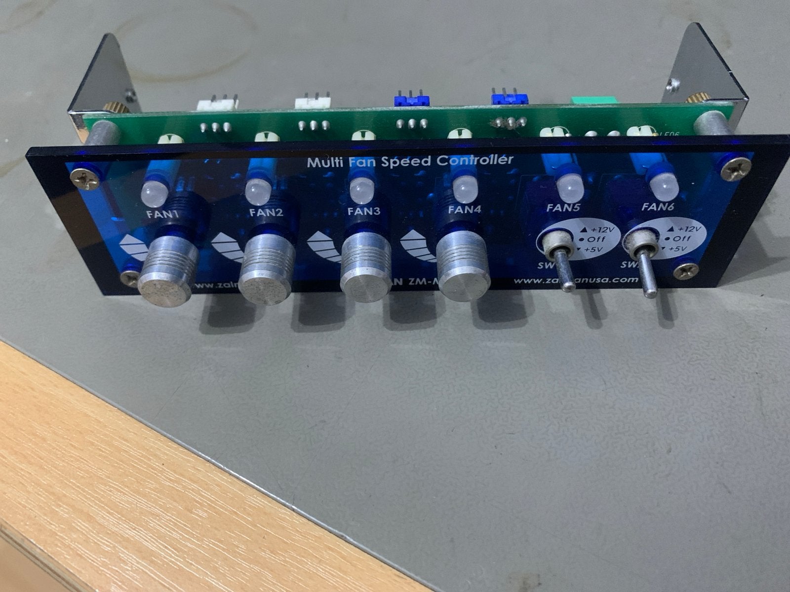 Zalman ZM-MFC1 Multi Fan Speed Controller, Ophalen, Gebruikt