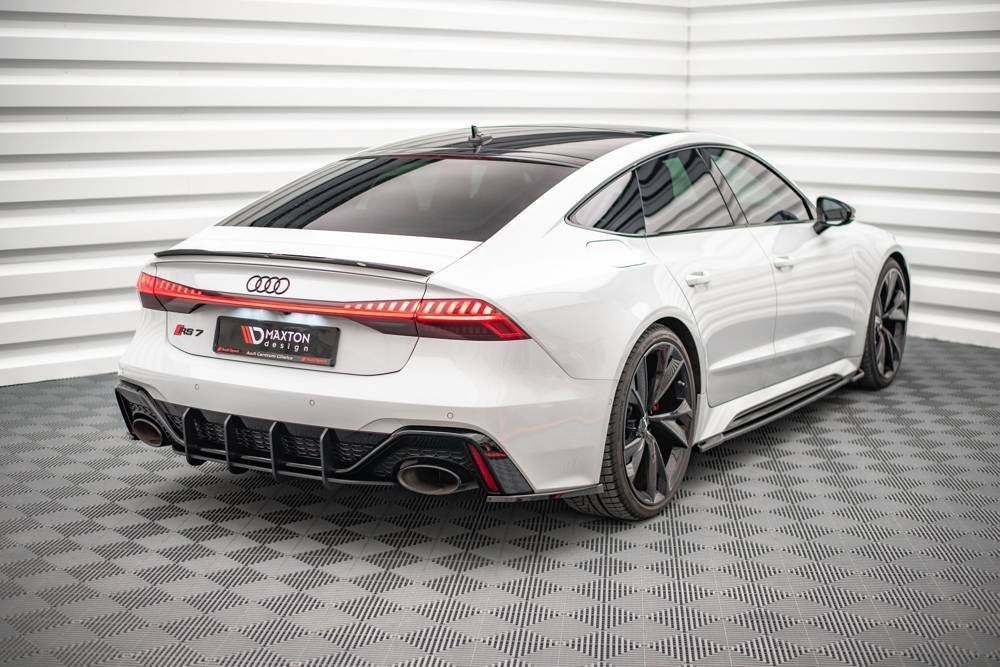 Voorlip spoiler sideskirt diffuser - Audi RS6 RS7 C8 19+, Ophalen of Verzenden