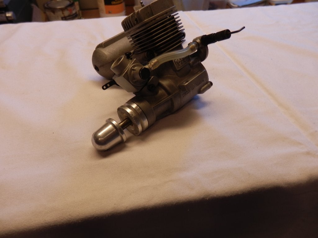 NITRO MOTOR 7,5 CC, Ophalen of Verzenden, Zo goed als nieuw, Nitro