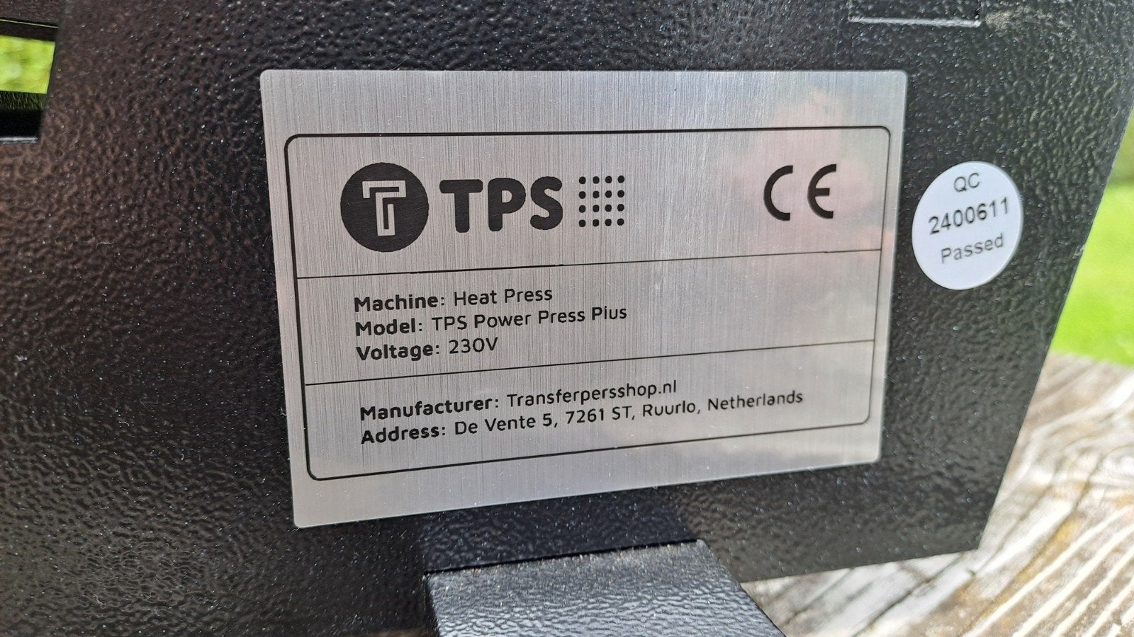 TPS Power Press Plus Auto-open transferpers., Ophalen, Zo goed als nieuw