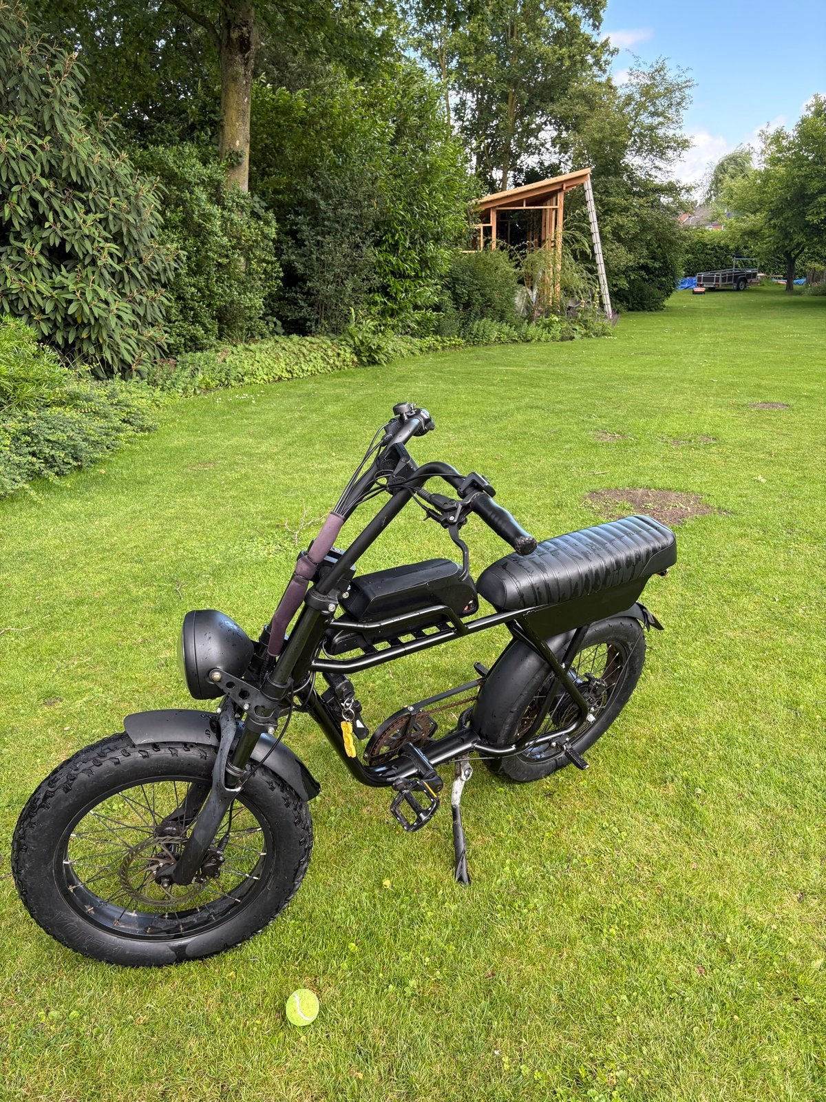 AGM Fatbike met accu issue/opknapper, Gebruikt, 51 tot 55 cm, 50 km per accu of meer, Ophalen