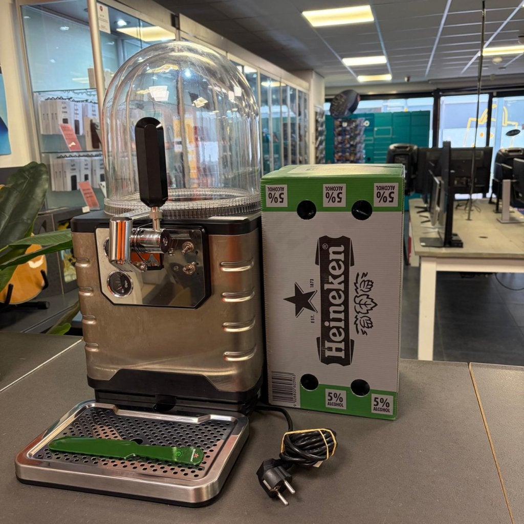 Heineken Blade Biertap + Vust, Flex Ltd., Zo goed als nieuw, https://flex.com/contact-us, Nobelstraat 10, 5807 GA Oostrum LB, Limburg, Nederland