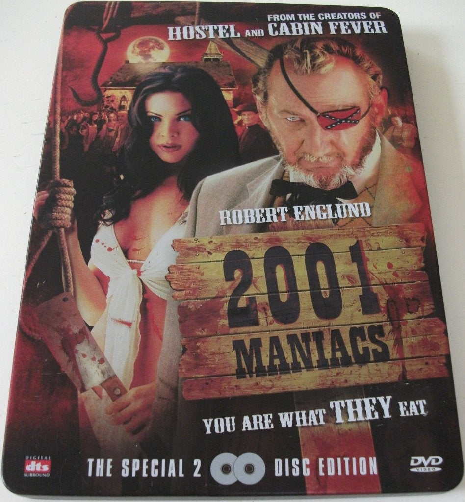 Dvd *** 2001 MANIACS *** 2-Disc Special Edition Steelbook, Engels, Speciale editie, Nederlands, Overige genres