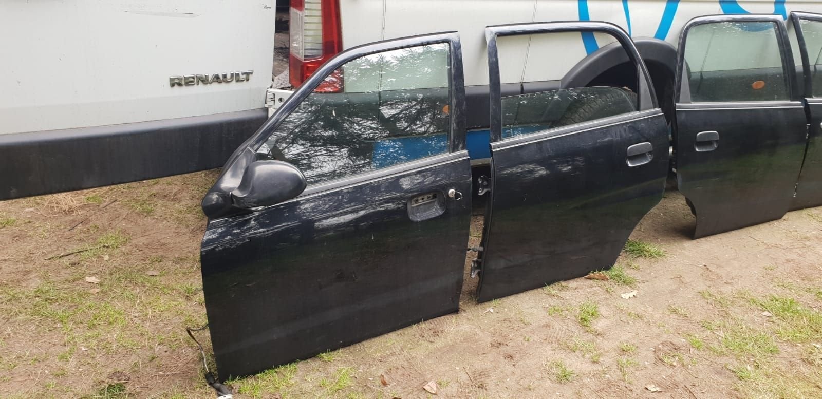SUZUKI ALTO PORTIEREN LV+LA BJ 2002 2006, Gebruikt, -, Deur, -