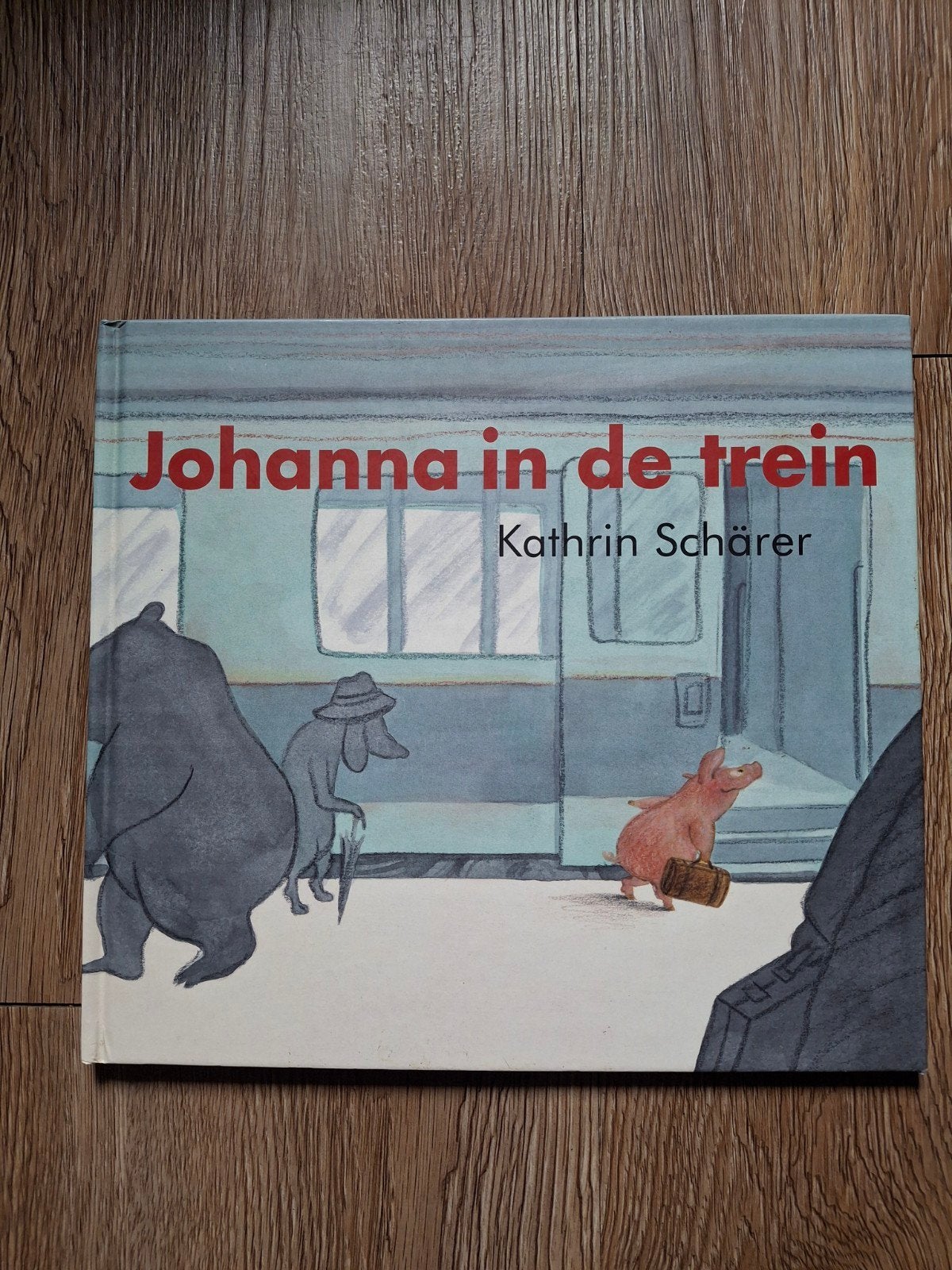 Kathrin Schärer - Johanna in de trein, Ophalen of Verzenden, Zo goed als nieuw, Kathrin Schärer
