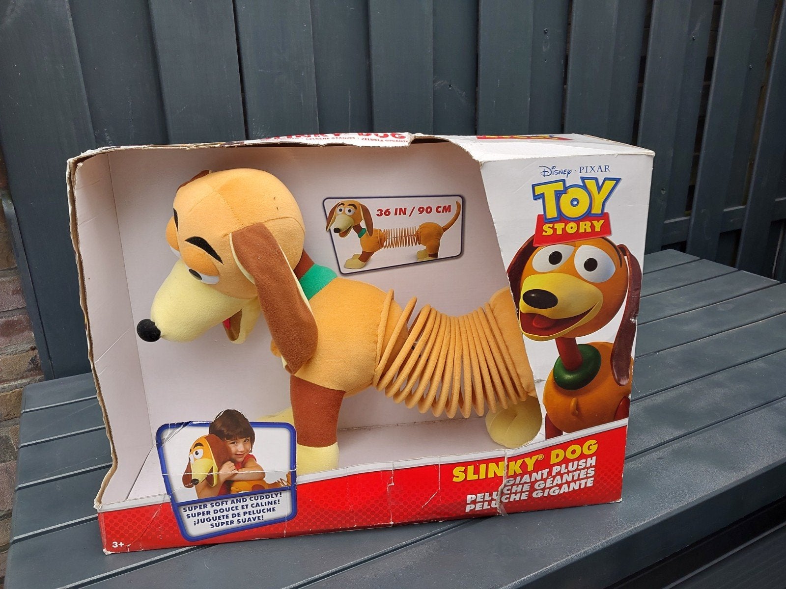 Disney Pixar Toy Story pluche Slinky-hond 2014, Ophalen of Verzenden, Actiefiguur of Pop
