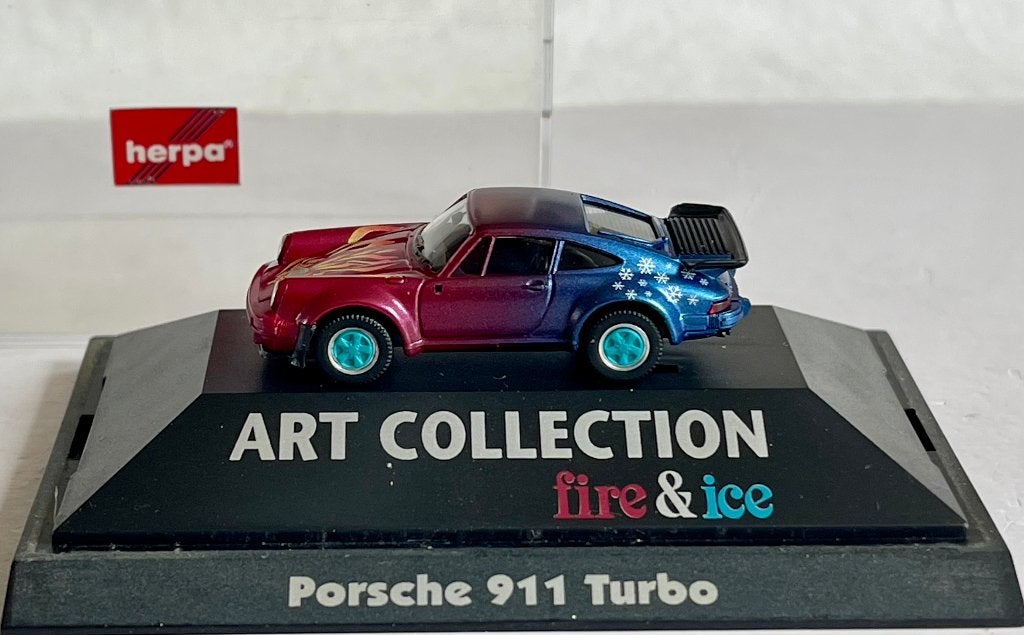 Herpa: Porsche 911 Turbo, Ophalen of Verzenden, Zo goed als nieuw, Auto, Herpa